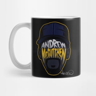 Andrew Mccutchen Player Silhouette Mug